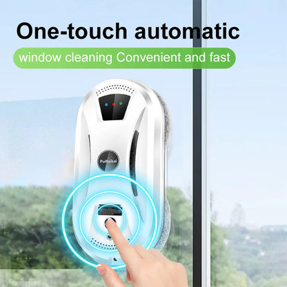 PuRuiKai Robot aspirateur Ultra mince nettoyage de vitres robot fenêtre électrique verre limpiacristales télécommande pour la maison
