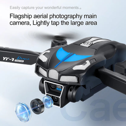 Xiaomi YT11 Drone 8K HD trois caméras moteur sans brosse 5G WIFI FPV flux optique positionnement évitement d'obstacles RC Drone 20000M