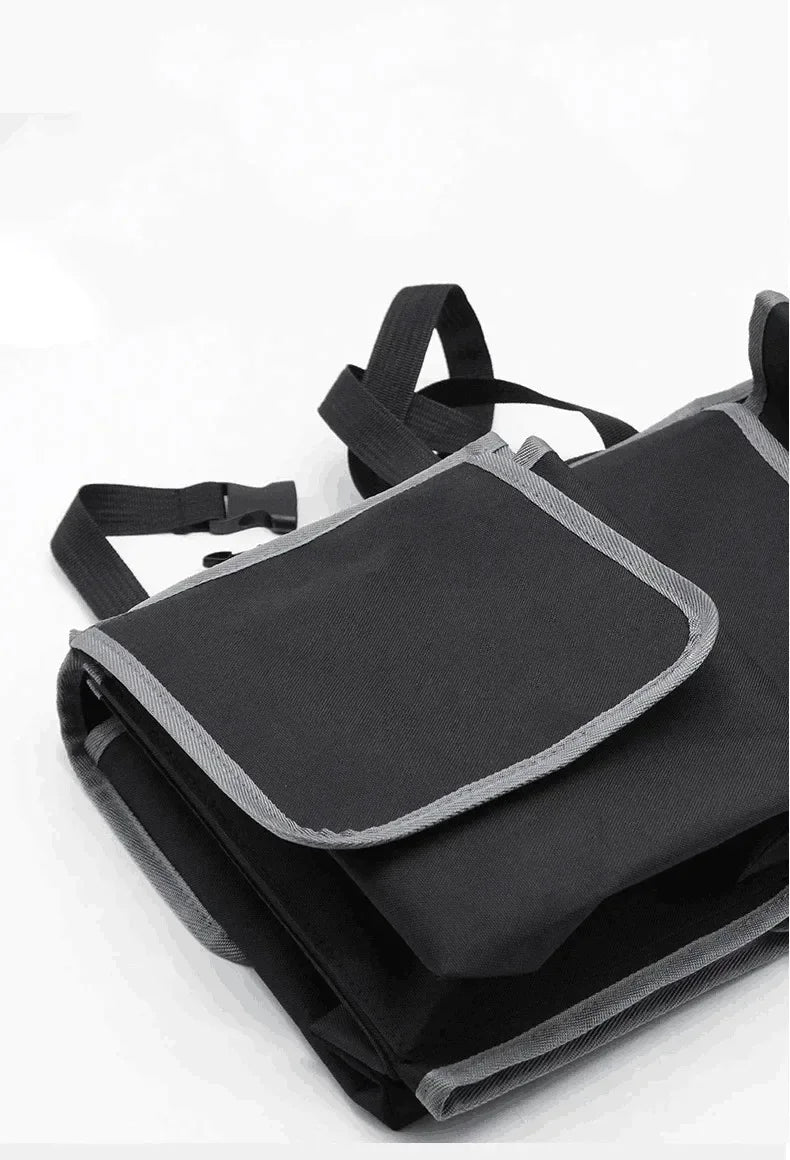 Organisateur de coffre de voiture, sac de rangement de siège arrière, haute capacité, multi-usage, Oxford, organisateurs arrière de siège de voiture, intérieur d'automobile