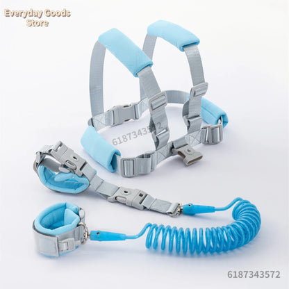 Ceinture de prévention des pertes pour nourrissons et jeunes enfants, corde de Traction, Bracelet de prévention des pertes pour bébé, corde à ressort de 1.5m, marche sûre pour bébé