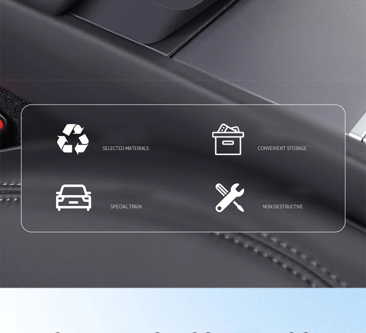 Boîte de rangement d'accoudoir Central pour Tesla modèle Y/3/3, étui de rangement pour lunettes de voiture Highland, accessoire multifonctionnel pour téléphone, nouveauté 2024