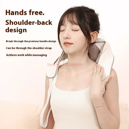 Ohio eur de cou multifonctionnel, châle de massage à compresse chaude, initié, Corée, 26W, BLDC
