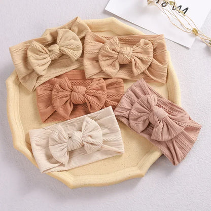 Bandeau élastique en Jacquard avec nœud papillon pour bébés, couvre-chef à nœud papillon, mignon, pour bébés filles, photographie pour nouveau-nés