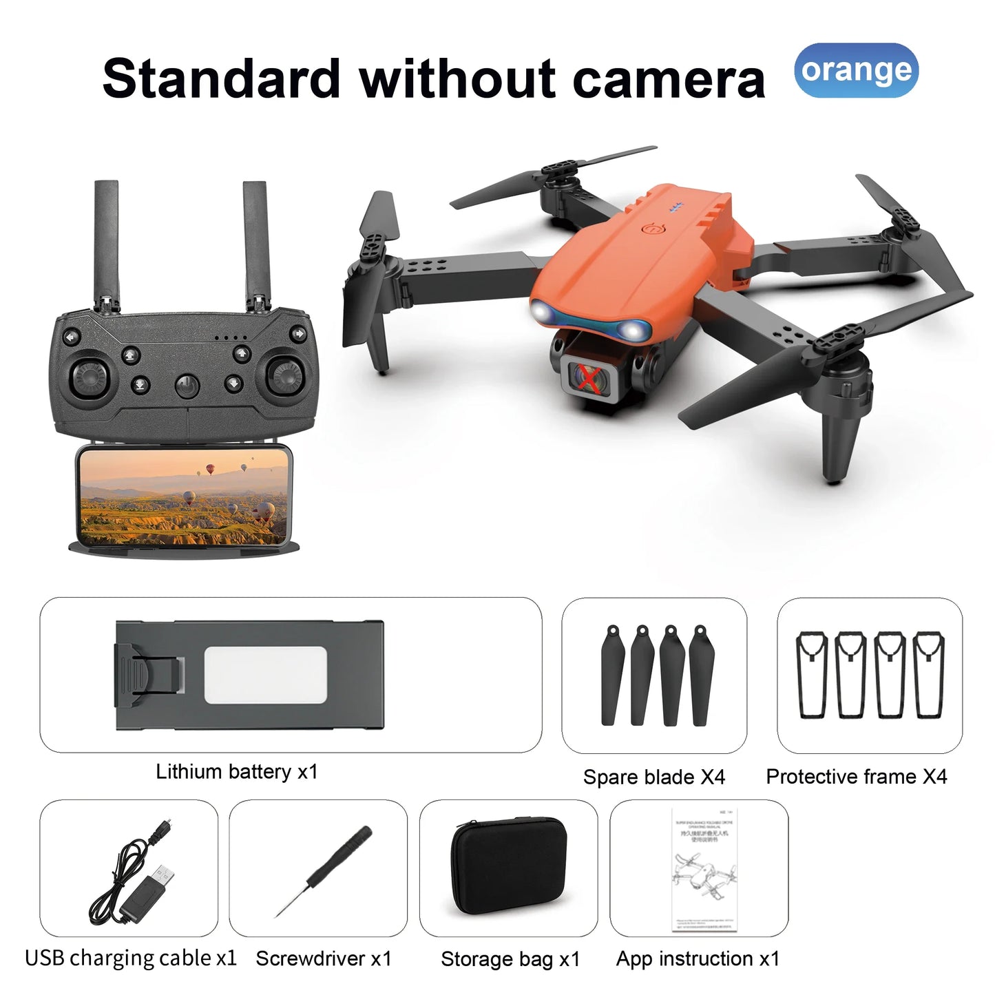 Drone professionnel E99 Pro avec caméra 4K, photographie aérienne, caméra HD pour touristes, évitement d'obstacles à trois côtés, quadrirotor
