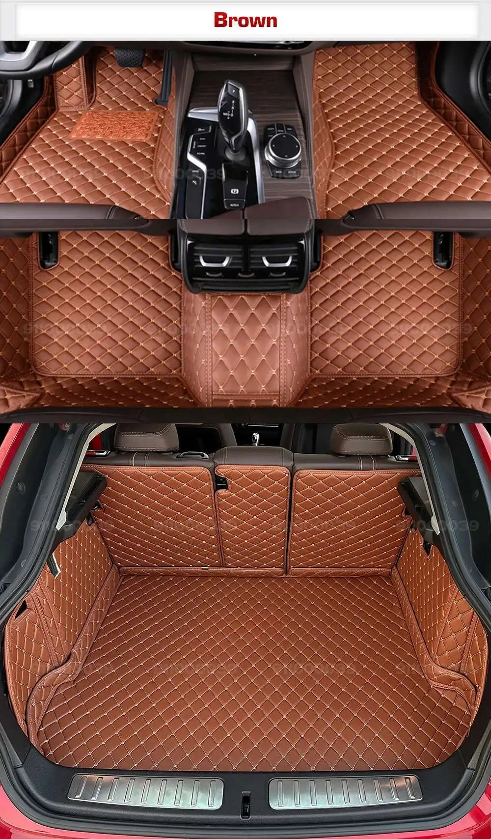 Tapis de sol de voiture personnalisé, pour Mercedes Benz GLE coupé W166 W167 2015 – 20224, tapis de coffre, accessoires d'intérieur de protection pour Automobile