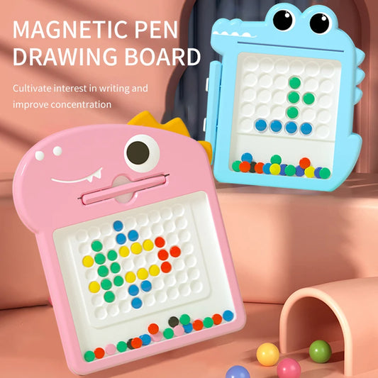 Stylo magnétique planche à dessin stylo magnétique pour enfants planche à dessin pour bébé jouet éducatif pour filles