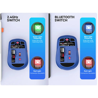 Xiaomi M303L souris sans fil Bluetooth 2.4G double Mode 1600 DPI tablette silencieuse ordinateur Portable bureau souris Portable pour Android ios