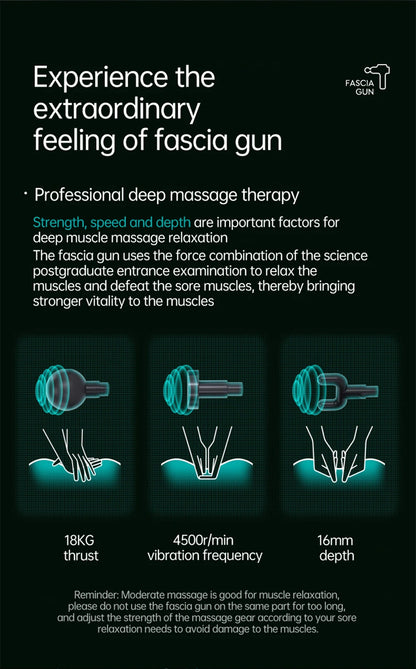 Pistolet de Massage musculaire professionnel à 99 vitesses, masseur pour le cou et le dos, Instrument de Massage, équipement de Fitness, livraison directe