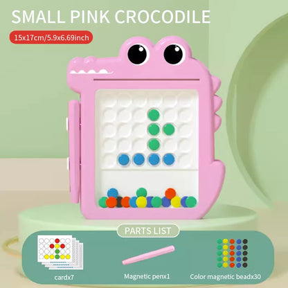 Stylo magnétique planche à dessin stylo magnétique pour enfants planche à dessin pour bébé jouet éducatif pour filles