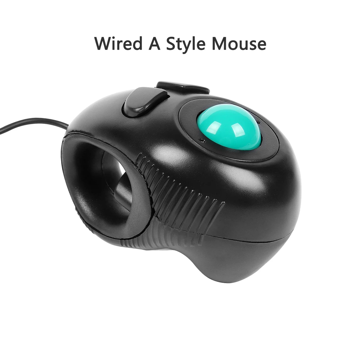 Souris Laser portable ergonomique, commande au pouce, sans fil, optique, filaire, USB, pour ordinateur portable et PC, nouvelle collection