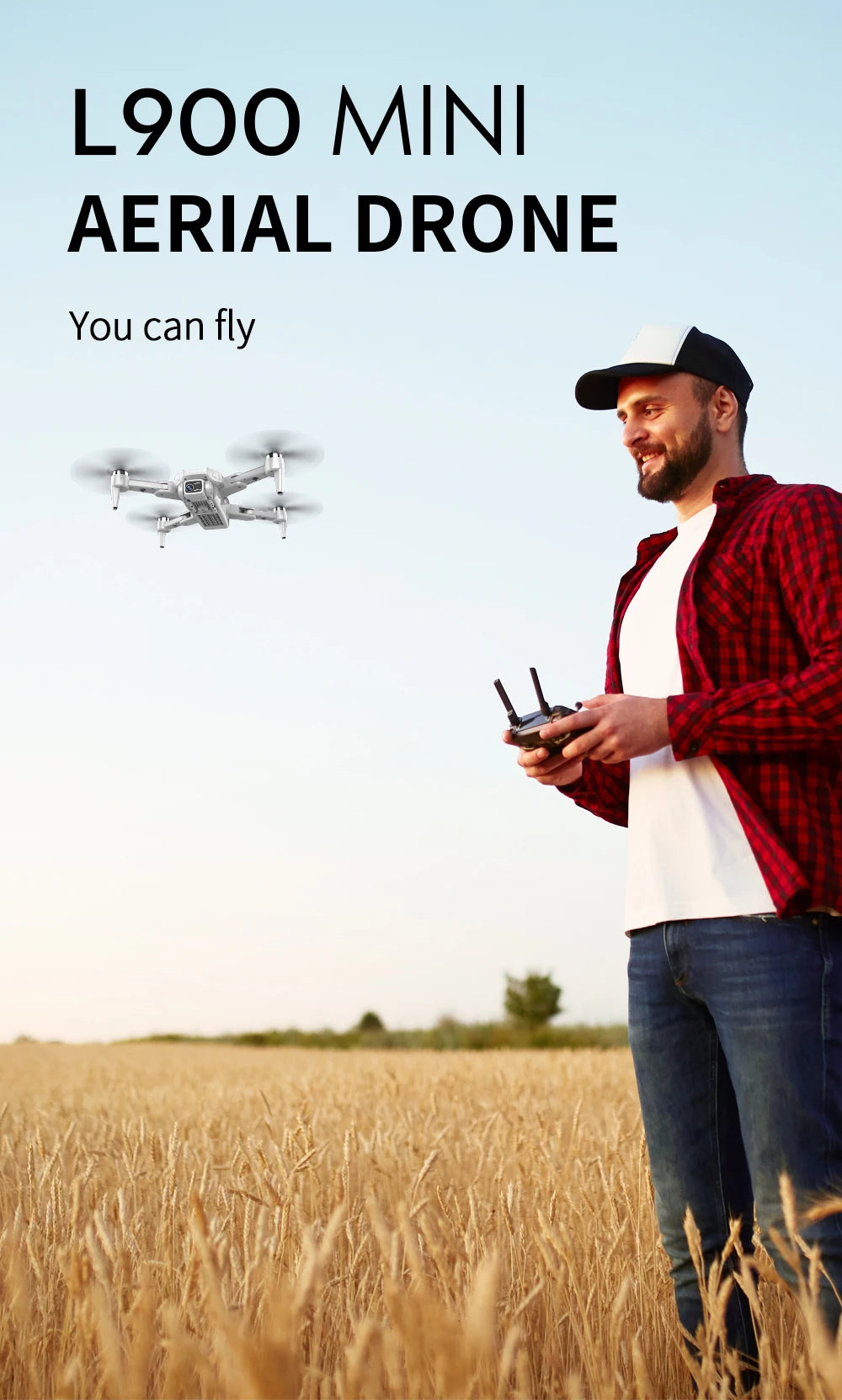 LYZRC L900 PRO GPS Drone 4K professionnel HD double caméra 5G WIFI moteur sans brosse FPV quadrirotor pliable photographie aérienne Drone