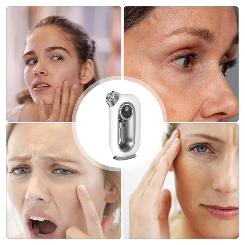 Pulvérisateur de brume hydratant pour la peau du visage, aérographe, nettoyage en profondeur du visage, injecteur d'oxygène, compresseur de brosse à Air sans fil