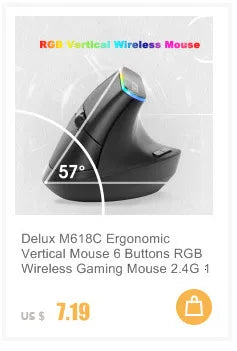 Souris Laser portable ergonomique, commande au pouce, sans fil, optique, filaire, USB, pour ordinateur portable et PC, nouvelle collection