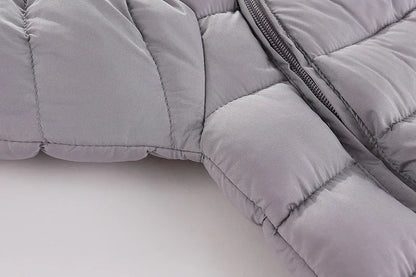 OLEKID 2025 automne hiver bébé barboteuses à capuche Plus velours chaud bébé fille combinaison enfant en bas âge garçons salopette infantile nouveau-né vêtements de nuit