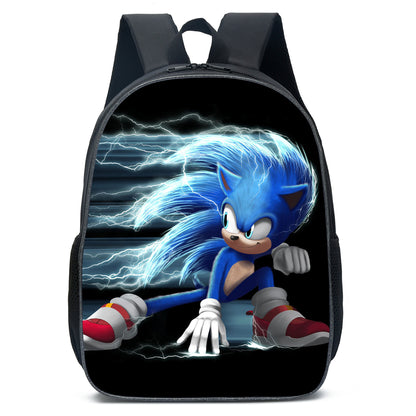 Sac à Dos d'École Primaire et Secondaire Sonic Bly IC pour Enfant, Nouvelle Collection