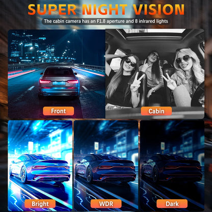 NOUVEAU 360 °   Caméra de voiture 3/4 objectif 1080P Dash Cam Auto 1080P caméra d'enregistrement de voiture voiture DVR avant gauche droite caméra de recul boîte noire dashcam voiture，caméra de recul，caméra voiture