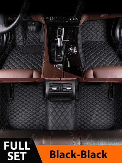 Tapis de sol de voiture personnalisé, couverture de tapis automobile, accessoires d'intérieur, pour Hyundai Tucson L (Turbo hybride/carburant) 2021 2022 2023 2024