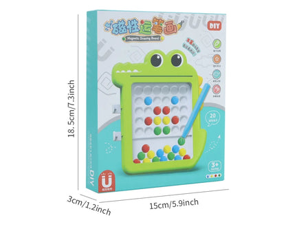 Stylo magnétique planche à dessin stylo magnétique pour enfants planche à dessin pour bébé jouet éducatif pour filles