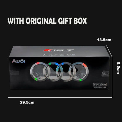 Simulation 1:18 AUDI RS7 Sportback alliage voiture modèle enfants jouet véhicule à collectionner Miniature Voiture décor à la maison cadeau d'anniversaire