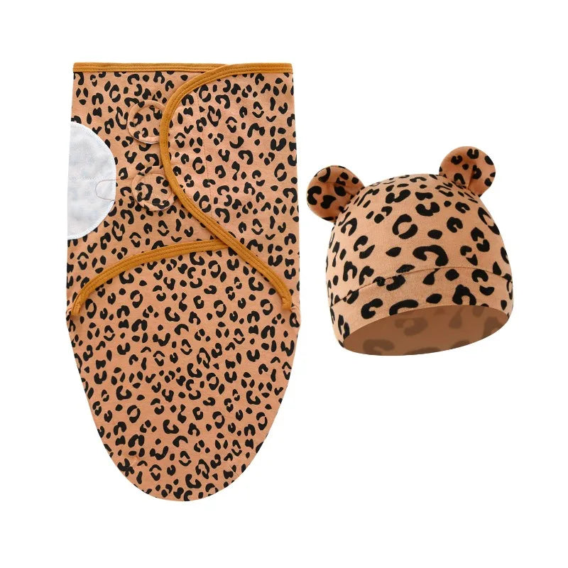 Bébé lange d'emmaillotage doux cocon bébé couvertures nouveau-né lange d'emmaillotage chaud coton bébé literie couverture
