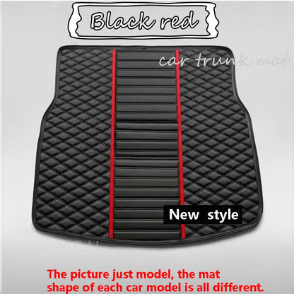 Tapis de sol de voiture en cuir de luxe personnalisé pour Renault Clio 4 2013 2014 2015 2016, ensemble complet d'accessoires imperméables pour femmes