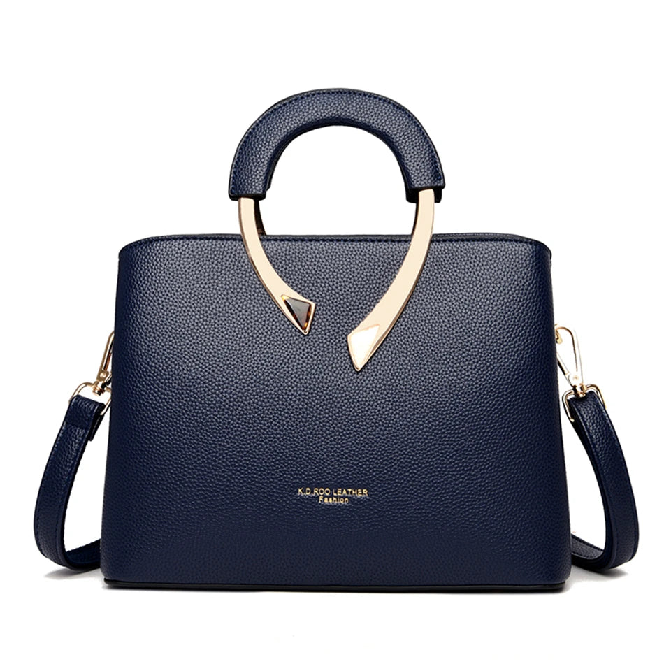 VANDERWAH véritable haute qualité en cuir fourre-tout décontracté sacs à main de luxe femmes sacs concepteur épaule sacs à bandoulière pour les femmes 2024