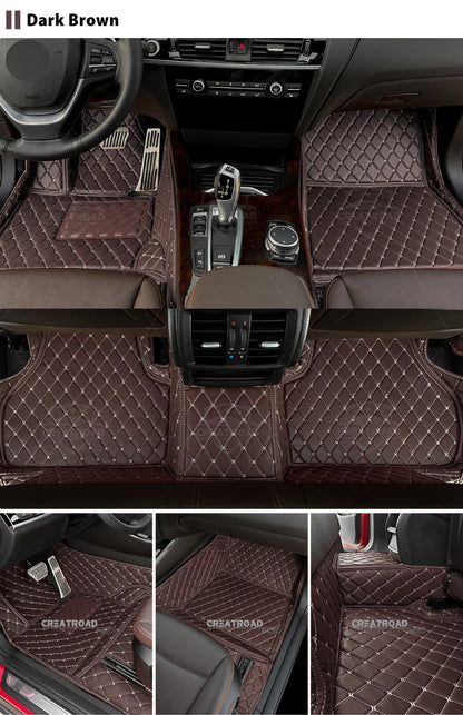 Tapis de sol de voiture personnalisé, couverture de tapis automobile, accessoires d'intérieur, pour Hyundai Tucson L (Turbo hybride/carburant) 2021 2022 2023 2024