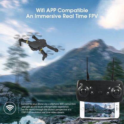 Drone haute définition E88/E58 4K, photographie aérienne, avion RC Intelligent à hauteur fixe, avion à quatre axes, jouets pour enfants garçons