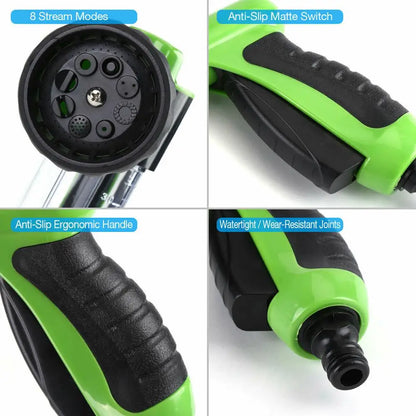Buse de pulvérisation à haute pression, tuyau, pistolet de douche pour chien, 3 modes réglables, lavage des animaux domestiques, bain de nettoyage, mousse d'eau, savon, outil de nettoyage pour chien