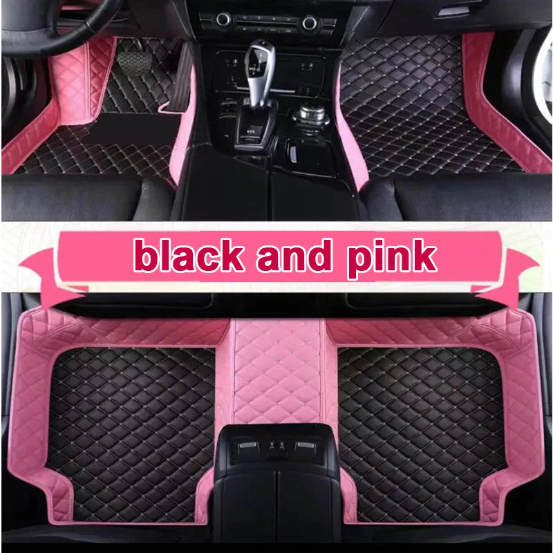 Tapis de sol de voiture en cuir de luxe personnalisé pour Renault Clio 4 2013 2014 2015 2016, ensemble complet d'accessoires imperméables pour femmes