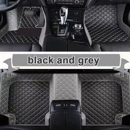 Tapis de sol de voiture en cuir de luxe personnalisé pour Renault Clio 4 2013 2014 2015 2016, ensemble complet d'accessoires imperméables pour femmes