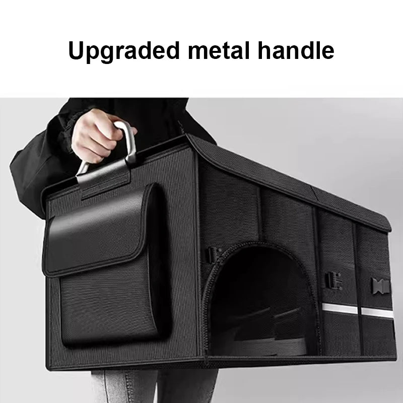 SEAMETAL-Coffre de Rangement Pliable, Étanche, Calandre Oxford, 110L, Grande Capacité, Évaluation de Voiture, Camping, Pêche, Facile à Transporter