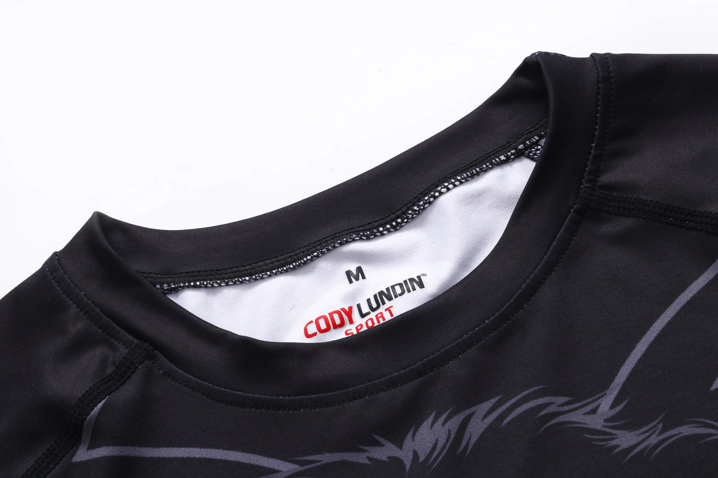 Cody Lundin nouveaux modèles personnalisés manches courtes Polyester extensible éruptions cutanées Shorts MMA BJJ ensembles avec ceinture en caoutchouc
