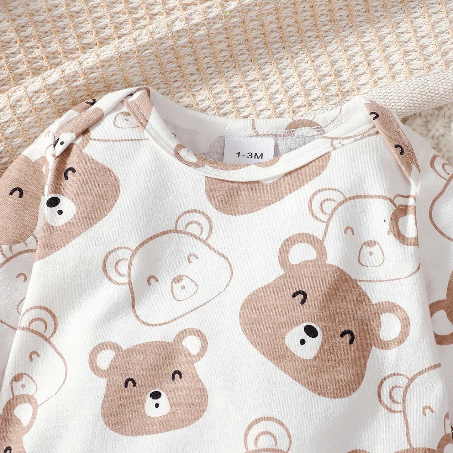 Ensemble de Vêtements pour Bébé Garçon de 0 à 9 Mois, Tenue à Manches sulf, Pantalon, Chapeau et Chaussettes, 4 Pièces/Ensemble, Printemps Automne