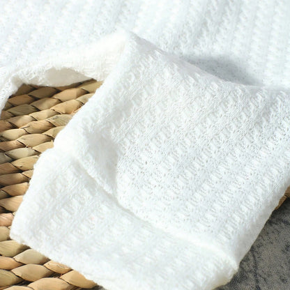 Ylsteed "bonjour" broderie nouveau-né photographie accessoires infantile barboteuse combinaison avec chapeau à nœud bébé à la maison tenue bébé Photo cadeau
