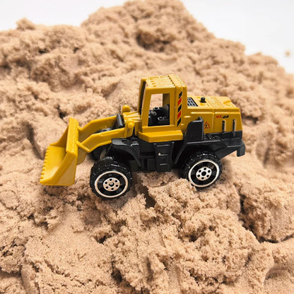 Ensemble de voiture et camion grue, jouets de Parking, véhicule d'ingénierie en alliage, tracteur, pelle, Construction pour garçon, cadeau d'anniversaire pour enfants