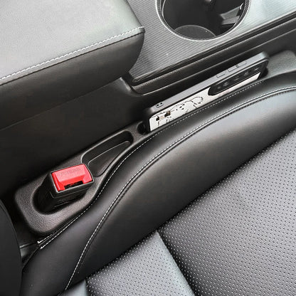 Boîte de rangement de fentes de siège de voiture, 2 pièces, sac entre les sièges, organisateur de Console, décoration intérieure, accessoires automobiles
