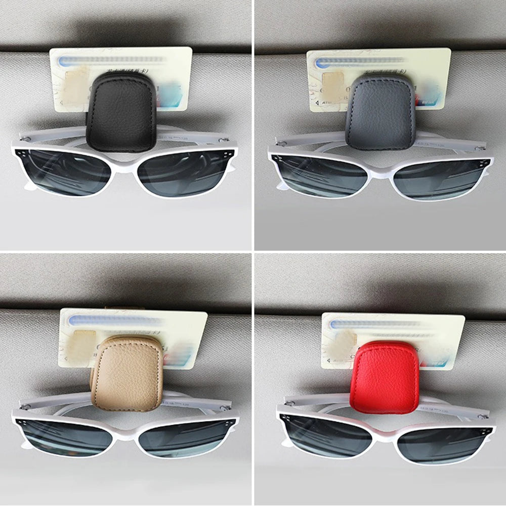 Clip universel pour lunettes de soleil de voiture, porte-billet, support de fixation, étui à stylo, pare-soleil, accessoires de voiture