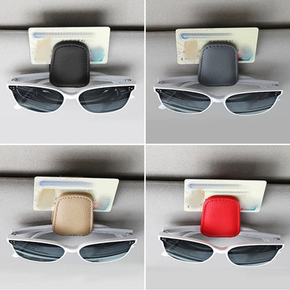 Clip universel pour lunettes de soleil de voiture, porte-billet, support de fixation, étui à stylo, pare-soleil, accessoires de voiture