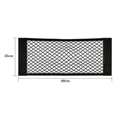 Filet de Rangement artificiel astique pour Siège Arrière de Voiture, Poche en Maille, Autocollant Magique, Sac Portable Universel, Accessoires