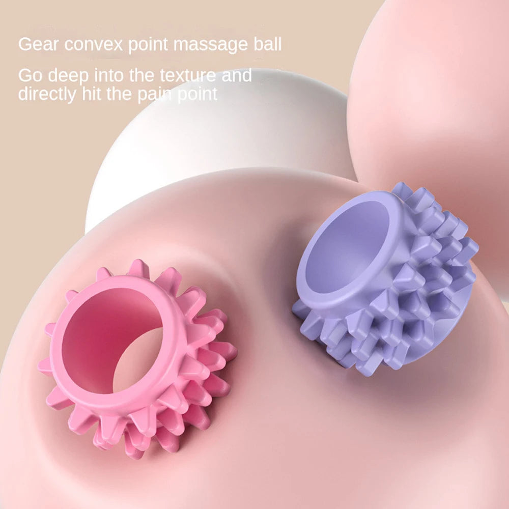 Masseur de jambes multifonctionnel à 12 roues, rouleau de Massage à couverture complète pour bras, taille, Relaxation musculaire des jambes, Machine de Massage manuelle