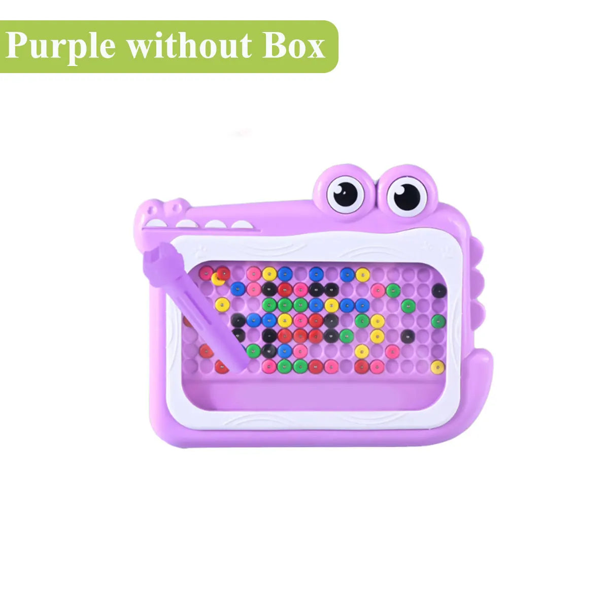 Planche à gribouiller en perles magnétiques pour enfants de 3 à 8 ans, avec stylo Puzzle, jouets de dessin, jeu de Montessori, cadeau éducatif, nouvelle collection