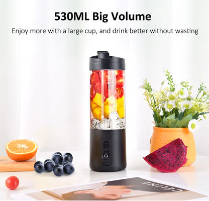 Mini mixeur de fruits électrique portable, mélangeur de jus frais orange, multifonction, aste, portable, centre commercial Ju479, SmUnvétérans wn ie