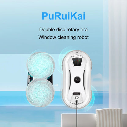 PuRuiKai Robot aspirateur Ultra mince nettoyage de vitres robot fenêtre électrique verre limpiacristales télécommande pour la maison