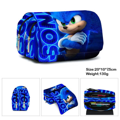 Sac à Dos d'École Primaire et Secondaire Sonic Bly IC pour Enfant, Nouvelle Collection