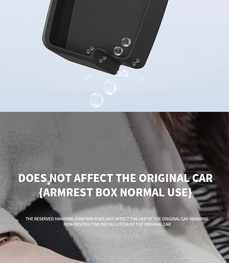 Boîte de rangement d'accoudoir Central pour Tesla modèle Y/3/3, étui de rangement pour lunettes de voiture Highland, accessoire multifonctionnel pour téléphone, nouveauté 2024