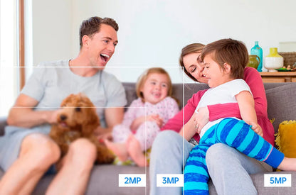 KERUI 5MP 4K Tuya Smart Mini WiFi IP caméra intérieure sans fil sécurité à domicile AI humain détecter CCTV caméra de Surveillance suivi automatique