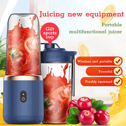 Double tasse multifonction Usb mélangeurs de fruits presse-agrumes Portable électrique presse-agrumes mélangeur fruits presse-agrumes tasse alimentaire Milkshake fabricant de jus