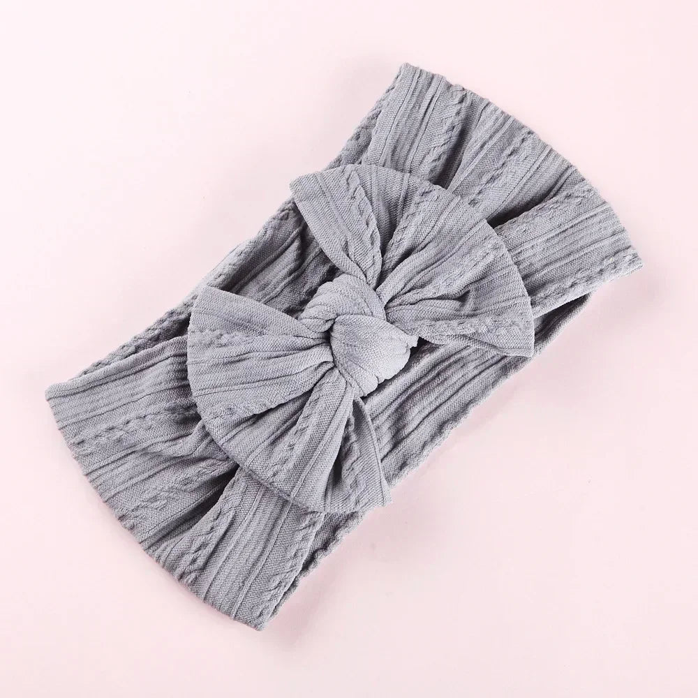 Bandeau élastique en Jacquard avec nœud papillon pour bébés, couvre-chef à nœud papillon, mignon, pour bébés filles, photographie pour nouveau-nés