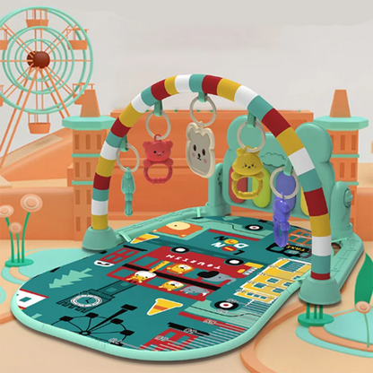 Support de Fitness pour bébé, jeu de musique, jouets d'activité de gymnastique, couverture rampante pour Piano pour nouveau-né, tapis de jeu à pédales, éducation précoce, cadeaux de 0 à 36 mois